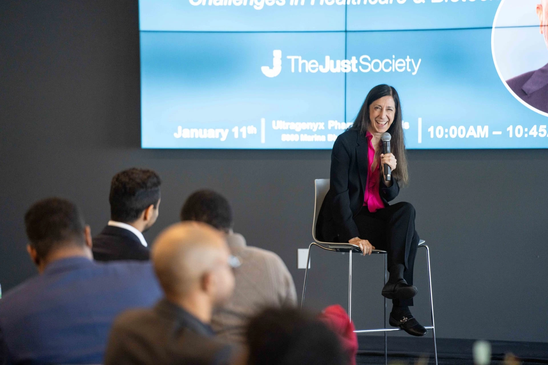 Executive forum discussion among life sciences leaders